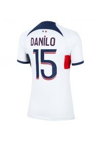 Fotbalové Dres Paris Saint-Germain Danilo Pereira #15 Dámské Venkovní Oblečení 2023-24 Krátký Rukáv